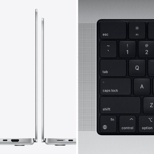 Geek Squad Certified Refurbished MacBook Pro 14" Laptop - Apple M1 Pro chip - 16GB Memory - 1TB SSD - Silver