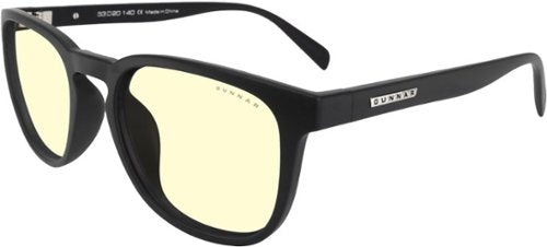 GUNNAR - Oakland Computer Glasses with Blue Light Reduction , Amber Lenses - Onyx