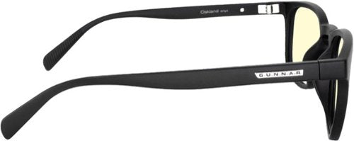 GUNNAR - Oakland Computer Glasses with Blue Light Reduction , Amber Lenses - Onyx