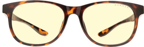GUNNAR - Rush Computer Glasses with Blue Light Reduction , Amber Lenses - Tortoise