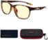 GUNNAR - Rush Computer Glasses with Blue Light Reduction , Amber Lenses - Tortoise