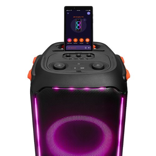 JBL - Party Box 710 Portable Party Speaker - 2024 - Black