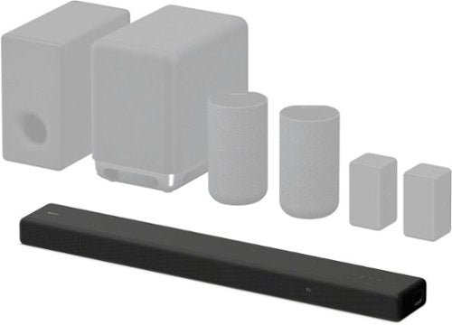 Sony - HTA3000 3.1 ch Dolby Atmos Soundbar - Black