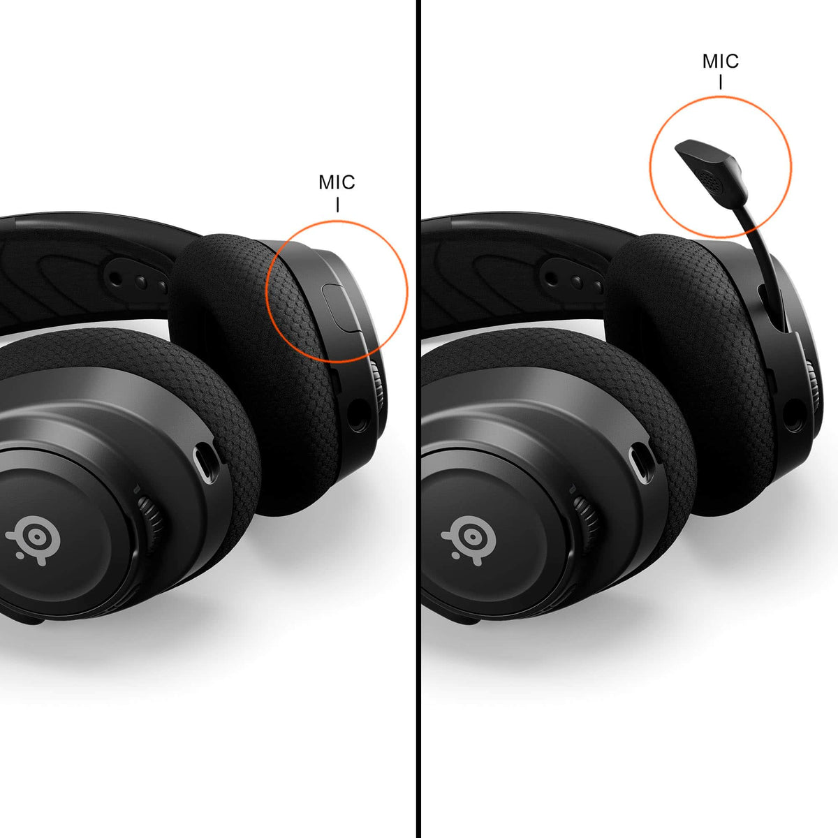 SteelSeries - Arctis Nova 7 Wireless Gaming Headset for PC, PS5, and PS4 - Black