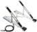 Targus - Portable Laptop Stand + Integrated USB-A Hub - Silver