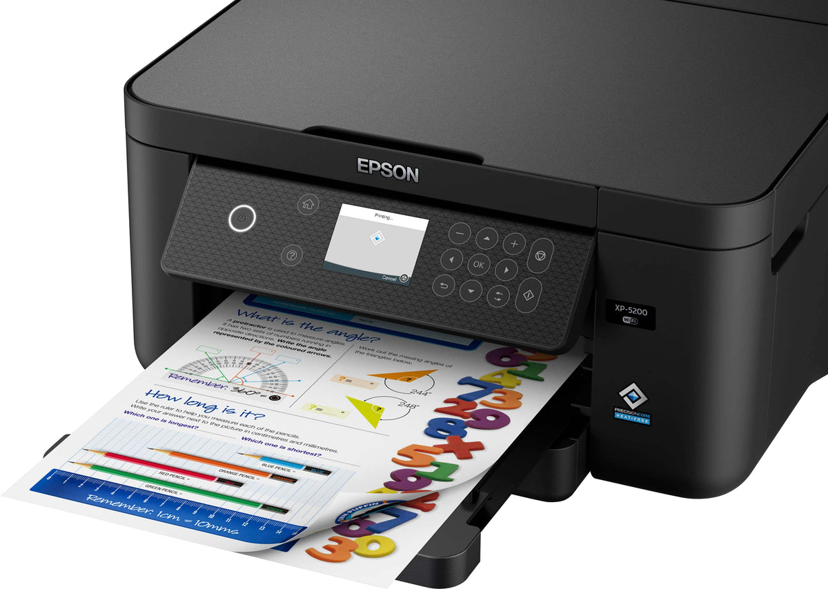 Epson - Expression Home XP-5200 All-in-One Inkjet Printer - Black