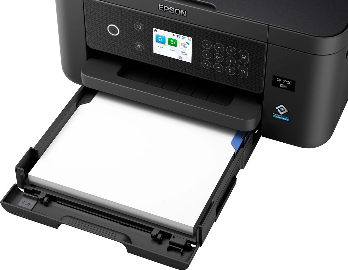 Epson - Expression Home XP-5200 All-in-One Inkjet Printer - Black