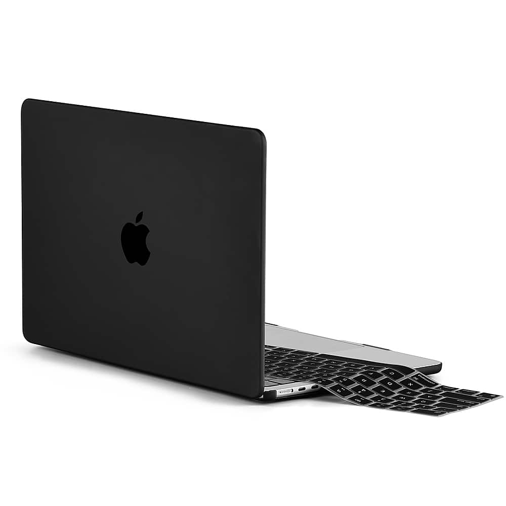 Techprotectus - MacBook case for 2022-2025 MacBook Air 13.6" with Apple M2/M3/M4 Chip - Black