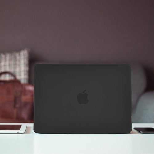 Techprotectus - MacBook case for 2022-2025 MacBook Air 13.6" with Apple M2/M3/M4 Chip - Black