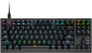 CORSAIR - K60 PRO TKL Wired Optical-Mechanical OPX Linear Switch Gaming Keyboard with per-key RGB Backlighting - Black