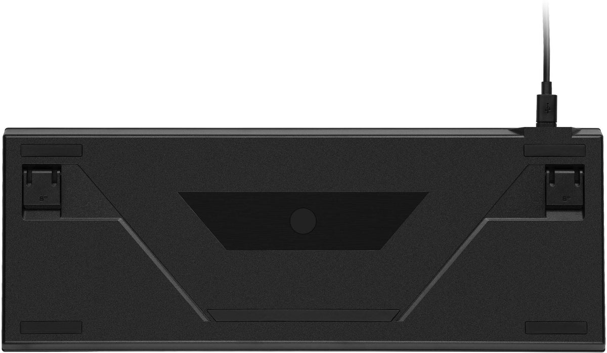 CORSAIR - K60 PRO TKL Wired Optical-Mechanical OPX Linear Switch Gaming Keyboard with per-key RGB Backlighting - Black