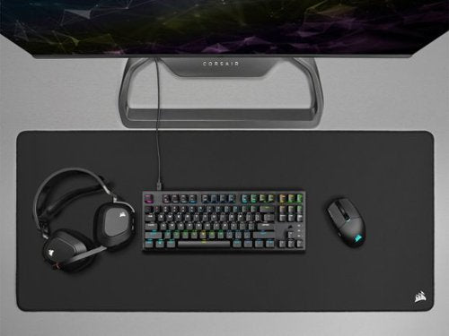 CORSAIR - K60 PRO TKL Wired Optical-Mechanical OPX Linear Switch Gaming Keyboard with per-key RGB Backlighting - Black