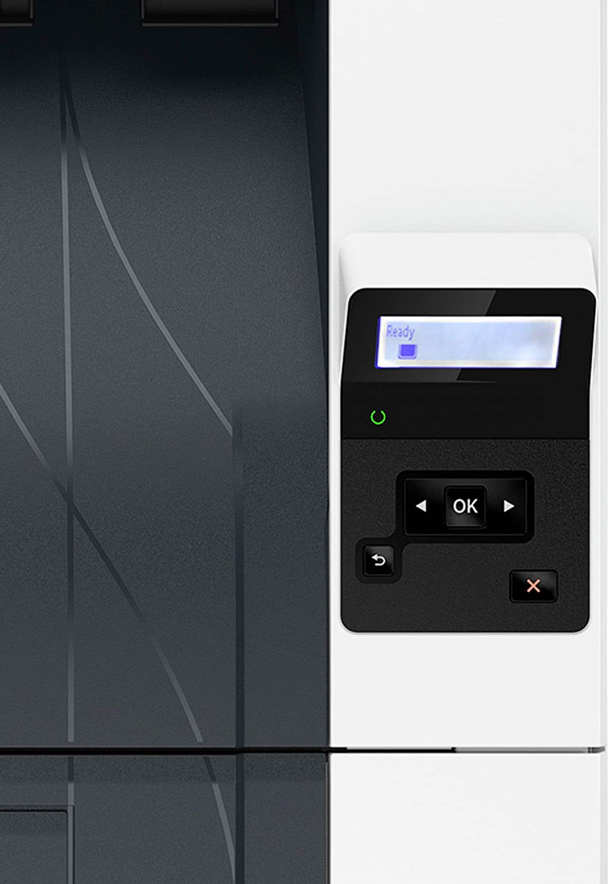 HP - LaserJet Pro 4001dn Black-and-White Laser Printer - White