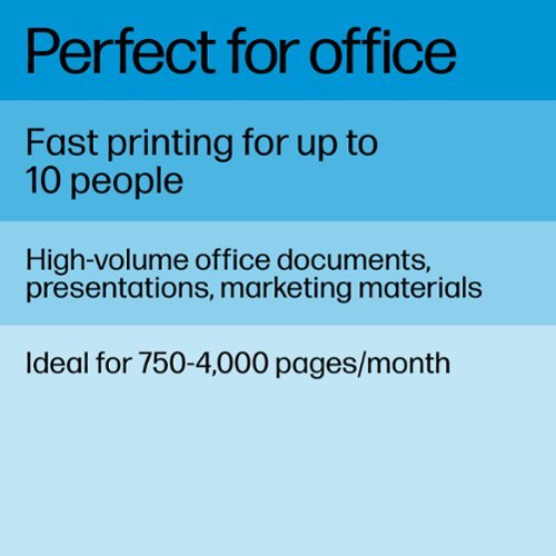 HP - LaserJet Pro 4001dn Black-and-White Laser Printer - White