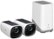 eufy - eufyCam 3, 2-Outdoor Wireless 4K Solar Powered Security Cameras with HomeBase 3 - White/Black