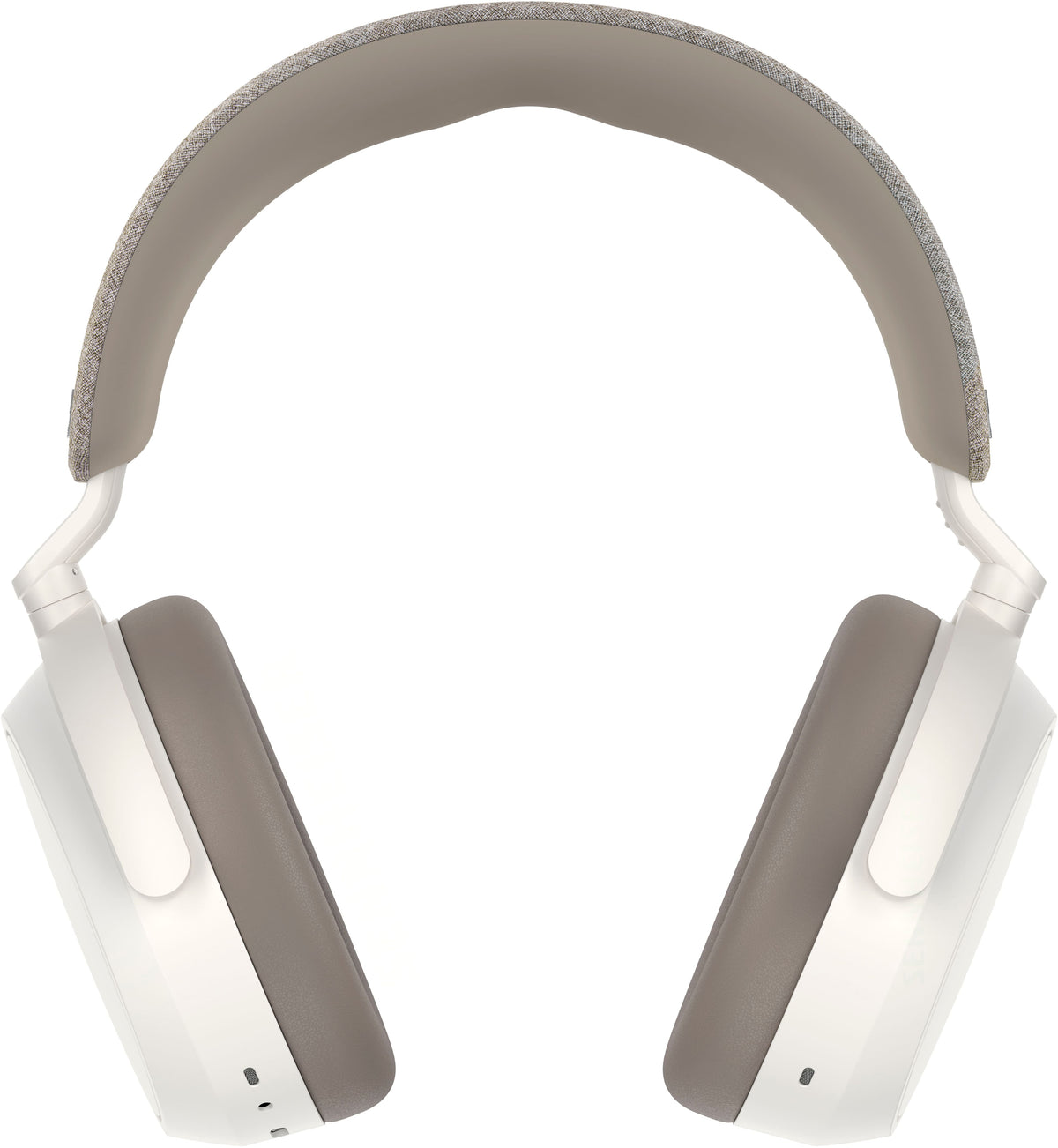 Sennheiser - MOMENTUM 4 Wireless Adaptive Noise-Canceling Over-The-Ear Headphones - White