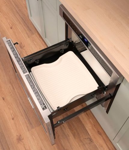 Viking - 1.4 Cu. Ft. 5 Series Undercounter Convection Drawer Microwave Oven - Stainless Steel