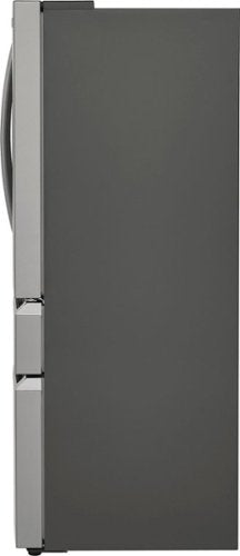 Frigidaire - Gallery 36 in. Wide 22.1 Cu. Ft. Counter-Depth 4-Door French Door Refrigerator with Internal Water Dispenser - Smudge Proof Stainless Steel