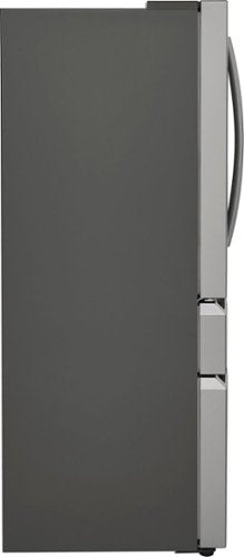 Frigidaire - Gallery 36 in. Wide 22.1 Cu. Ft. Counter-Depth 4-Door French Door Refrigerator with Internal Water Dispenser - Smudge Proof Stainless Steel