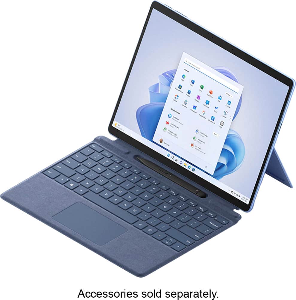 Microsoft - Geek Squad Refurbished Good - Surface Pro 9 - 13" Touch-Screen - Intel Evo Platform Core i7 - 16GB Memory - Sapphire