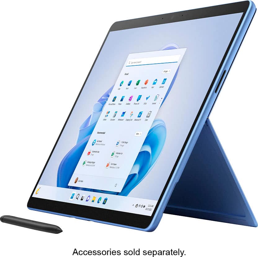 Microsoft - Geek Squad Refurbished Good - Surface Pro 9 - 13" Touch-Screen - Intel Evo Platform Core i7 - 16GB Memory - Sapphire