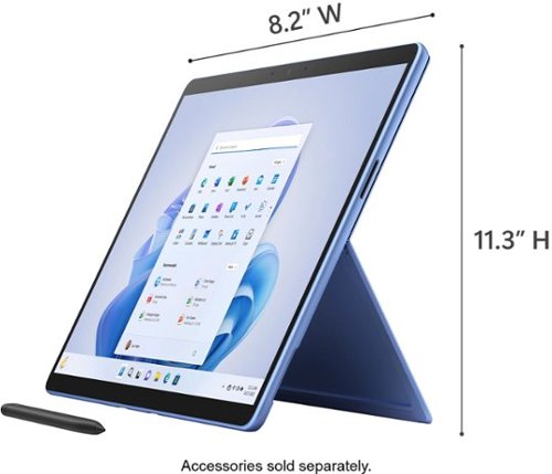 Microsoft - Geek Squad Refurbished Good - Surface Pro 9 - 13" Touch-Screen - Intel Evo Platform Core i7 - 16GB Memory - Sapphire