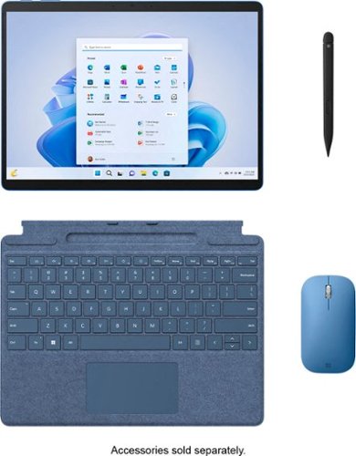 Microsoft - Geek Squad Refurbished Good - Surface Pro 9 - 13" Touch-Screen - Intel Evo Platform Core i7 - 16GB Memory - Sapphire