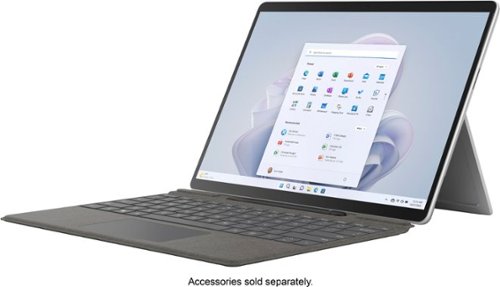 Microsoft - Geek Squad Certified Refurbished Surface Pro 9 - 13" Touch-Screen - Intel Core i5 - 8GB Memory - 128GB SSD - Device Only - Platinum