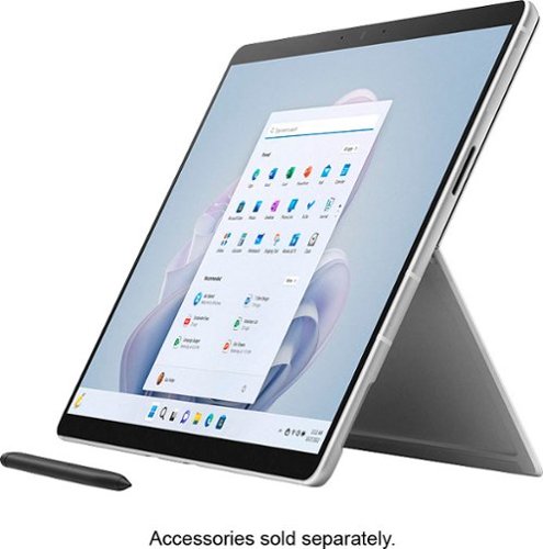 Geek Squad Certified Refurbished Surface Pro 9 - 13” Touch-Screen - Microsoft SQ3 - 8GB Memory - Platinum (Unlocked)