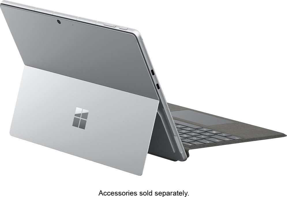 Geek Squad Certified Refurbished Surface Pro 9 - 13” Touch-Screen - Microsoft SQ3 - 8GB Memory - Platinum (Unlocked)