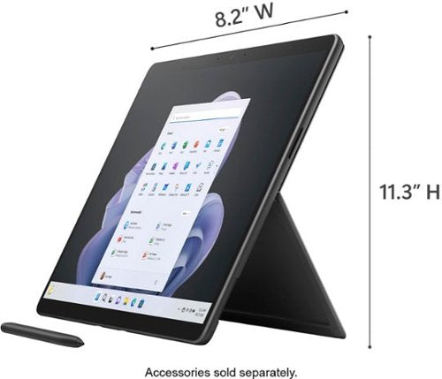 Microsoft - Geek Squad Refurbished Good - Surface Pro 9 - 13" Touch-Screen - Intel Evo Platform Core i7 - 16GB Memory - Graphite
