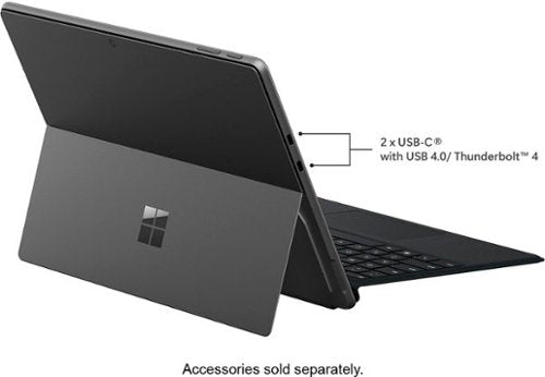 Microsoft - Geek Squad Refurbished Good - Surface Pro 9 - 13" Touch-Screen - Intel Evo Platform Core i7 - 16GB Memory - Graphite