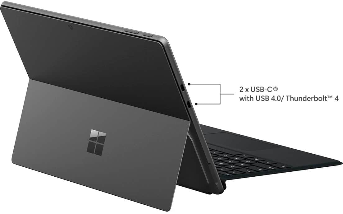 Microsoft - Geek Squad Certified Refurbished Surface Pro 9 - 13" Touch-Screen - Intel Evo Platform Core i7 - 16GB Memory - Graphite