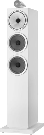 Bowers & Wilkins - 703 S3 Floorstanding Speaker with 1" Tweeter on Top and Two 6.5" Bass Drivers (Each) - White
