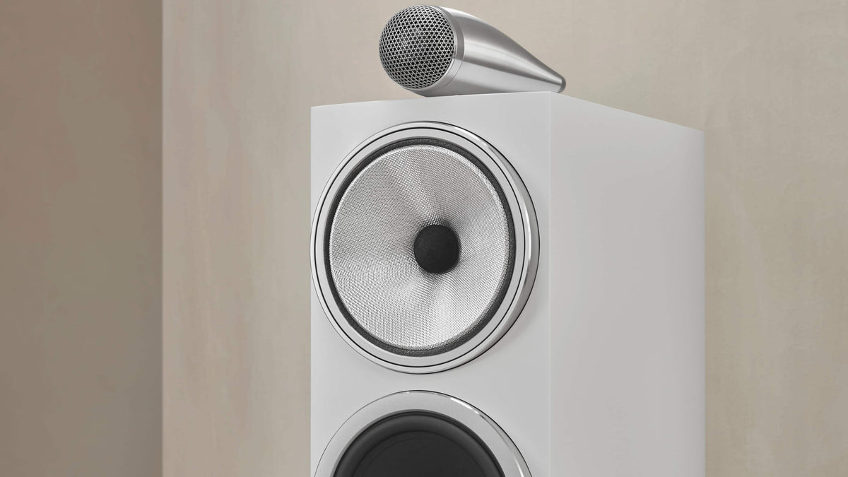 Bowers & Wilkins - 703 S3 Floorstanding Speaker with 1" Tweeter on Top and Two 6.5" Bass Drivers (Each) - White