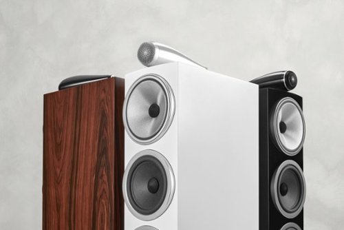 Bowers & Wilkins - 703 S3 Floorstanding Speaker with 1" Tweeter on Top and Two 6.5" Bass Drivers (Each) - White