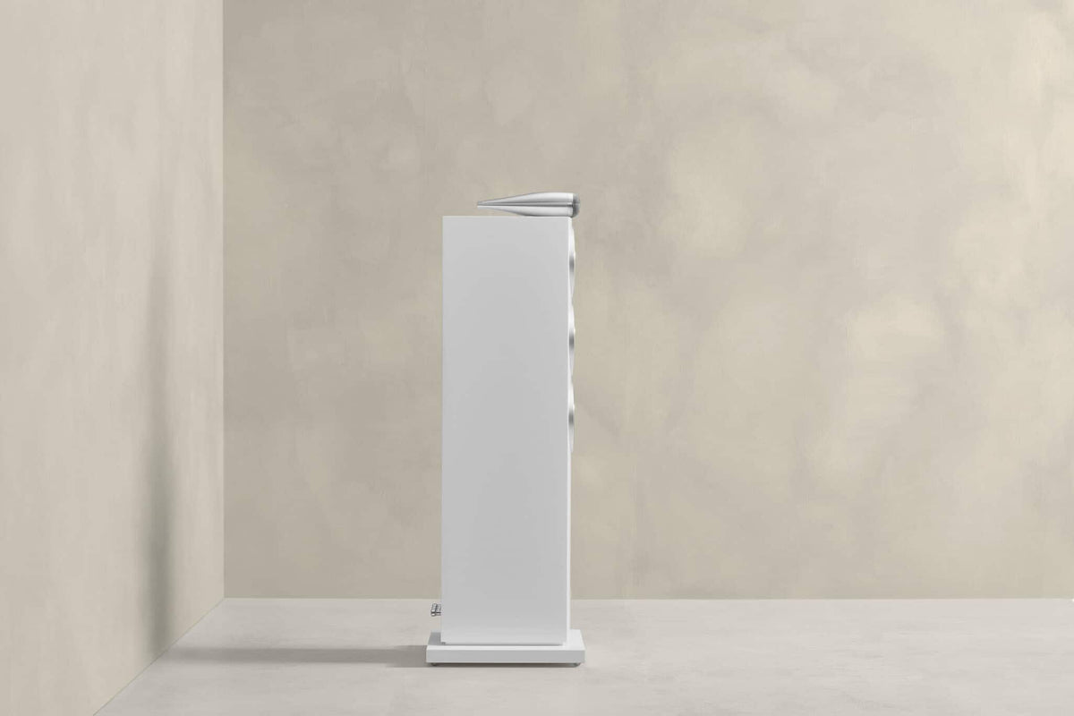 Bowers & Wilkins - 703 S3 Floorstanding Speaker with 1" Tweeter on Top and Two 6.5" Bass Drivers (Each) - White