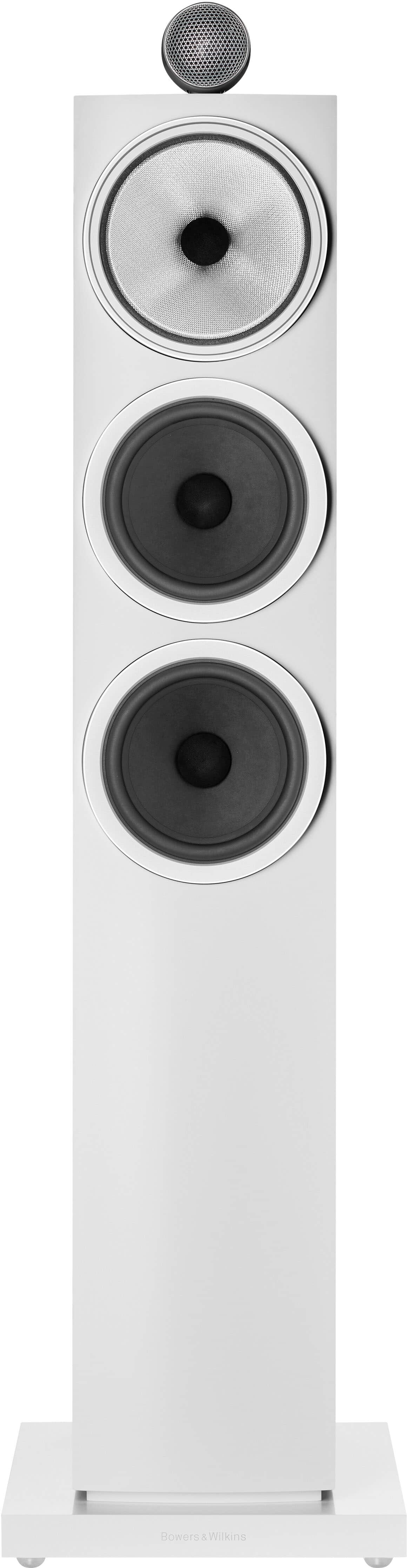 Bowers & Wilkins - 703 S3 Floorstanding Speaker with 1" Tweeter on Top and Two 6.5" Bass Drivers (Each) - White