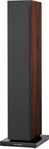 Bowers & Wilkins - 704 S3 Floorstanding Speaker with 1" Tweeter and Two 5" Bass drivers (Each) - Mocha