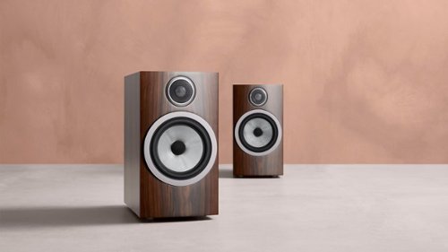 Bowers & Wilkins - 700 Series 3 Bookshelf Speaker with 1" Tweeter and 6.5" Midbass (Pair) - Mocha