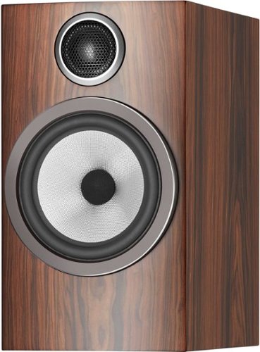 Bowers & Wilkins - 700 Series 3 Bookshelf Speaker with 1" Tweeter and 6.5" Midbass (Pair) - Mocha