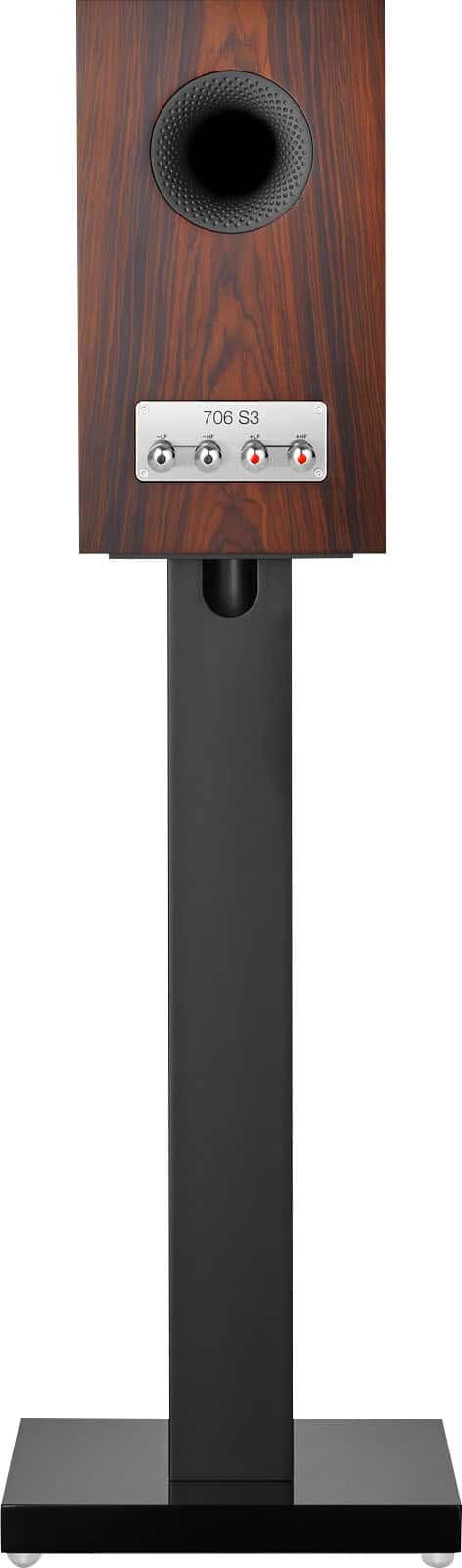 Bowers & Wilkins - 700 Series 3 Bookshelf Speaker with 1" Tweeter and 6.5" Midbass (Pair) - Mocha