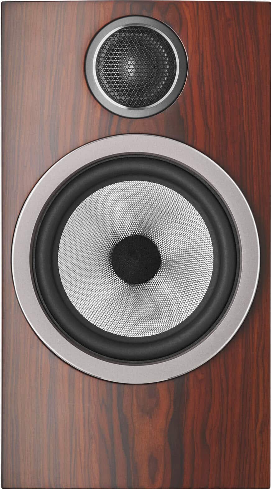 Bowers & Wilkins - 700 Series 3 Bookshelf Speaker with 1" Tweeter and 6.5" Midbass (Pair) - Mocha