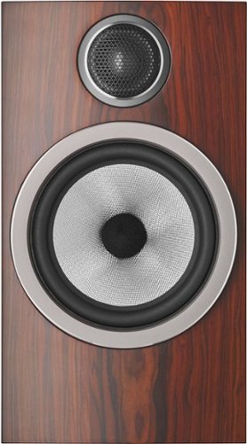 Bowers & Wilkins - 700 Series 3 Bookshelf Speaker with 1" Tweeter and 6.5" Midbass (Pair) - Mocha
