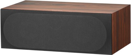Bowers & Wilkins - HTM72 S3 Center Channel with 1" Tweeter and 5" Midbass (Each) - Mocha