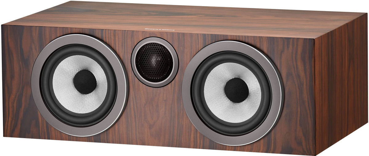 Bowers & Wilkins - HTM72 S3 Center Channel with 1" Tweeter and 5" Midbass (Each) - Mocha
