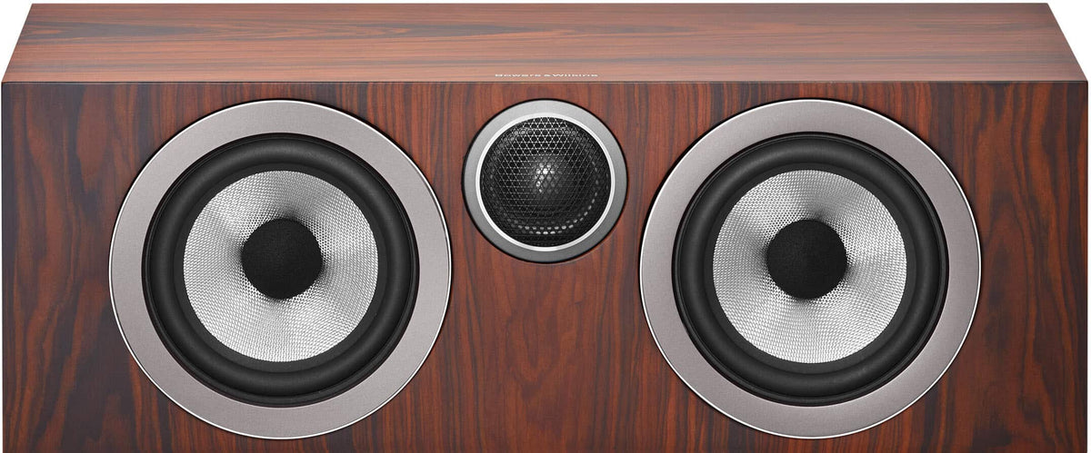 Bowers & Wilkins - HTM72 S3 Center Channel with 1" Tweeter and 5" Midbass (Each) - Mocha