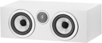 Bowers & Wilkins - HTM72 S3 Center Channel with 1" Tweeter and 5" Midbass (Each) - White