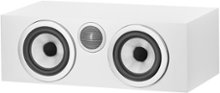 Bowers & Wilkins - HTM72 S3 Center Channel with 1" Tweeter and 5" Midbass (Each) - White