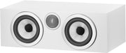 Bowers & Wilkins - HTM72 S3 Center Channel with 1" Tweeter and 5" Midbass (Each) - White